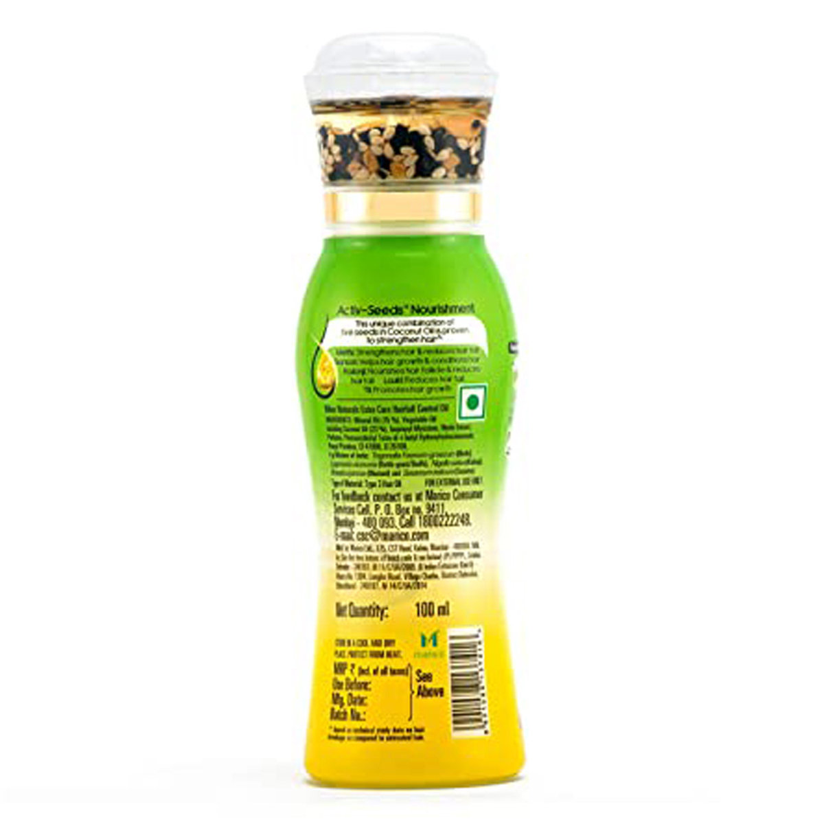 Nihar Naturals Extra Care Hairfall Control Oil, 100 ml, Pack of 1 Nihar Naturals Extra Care Hairfall Control Oil, 100 ml, Pack of 1