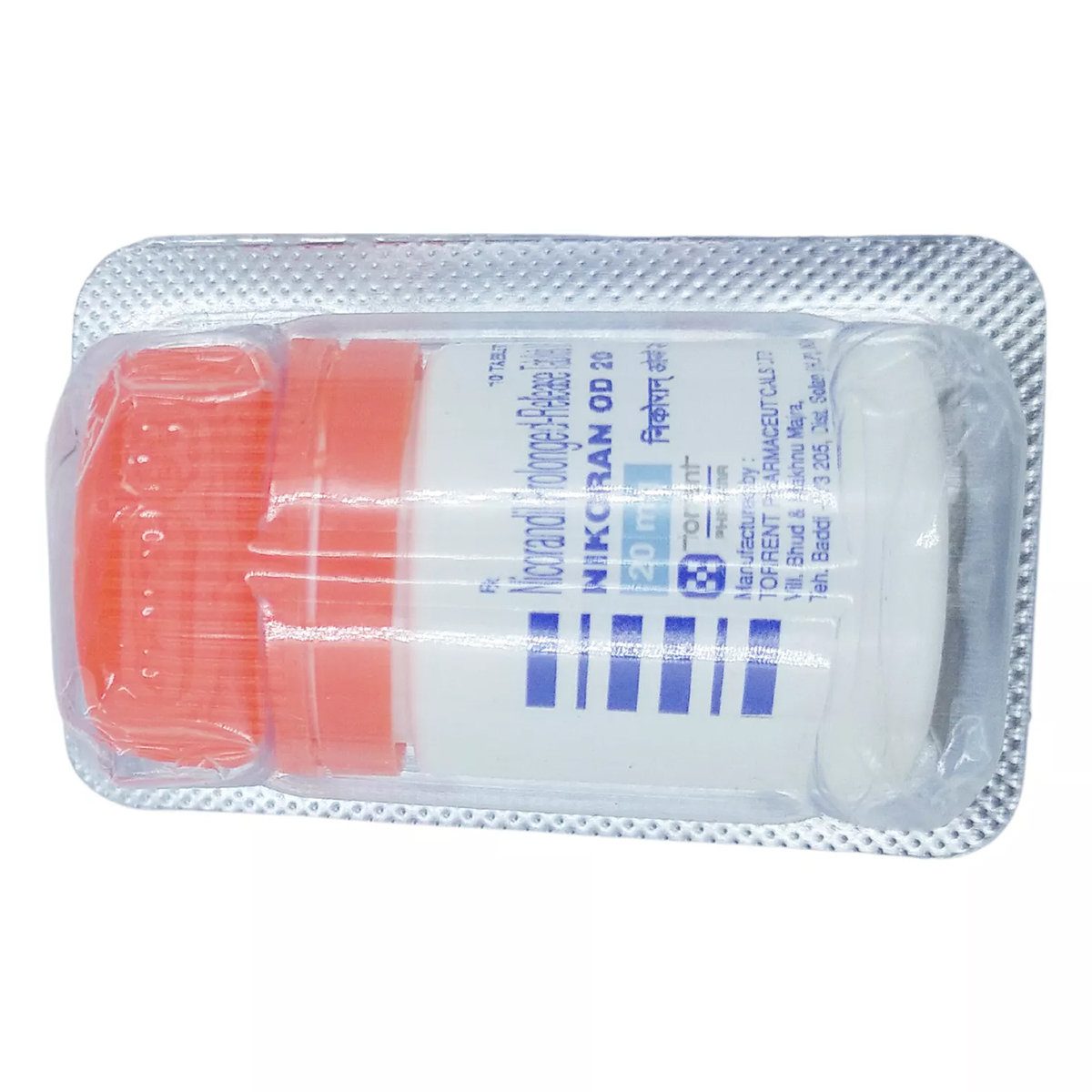 Nikoran OD 20 Tablet 10's, Pack of 1 TABLET Nikoran OD 20 Tablet 10's, Pack of 1 TABLET