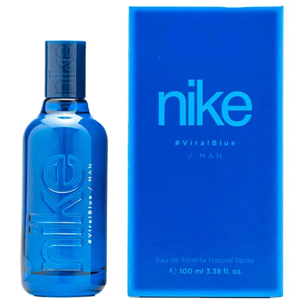 Nike Viral Blue Man Eau De Toilette Natural Spray, 100 ml, Pack of 1