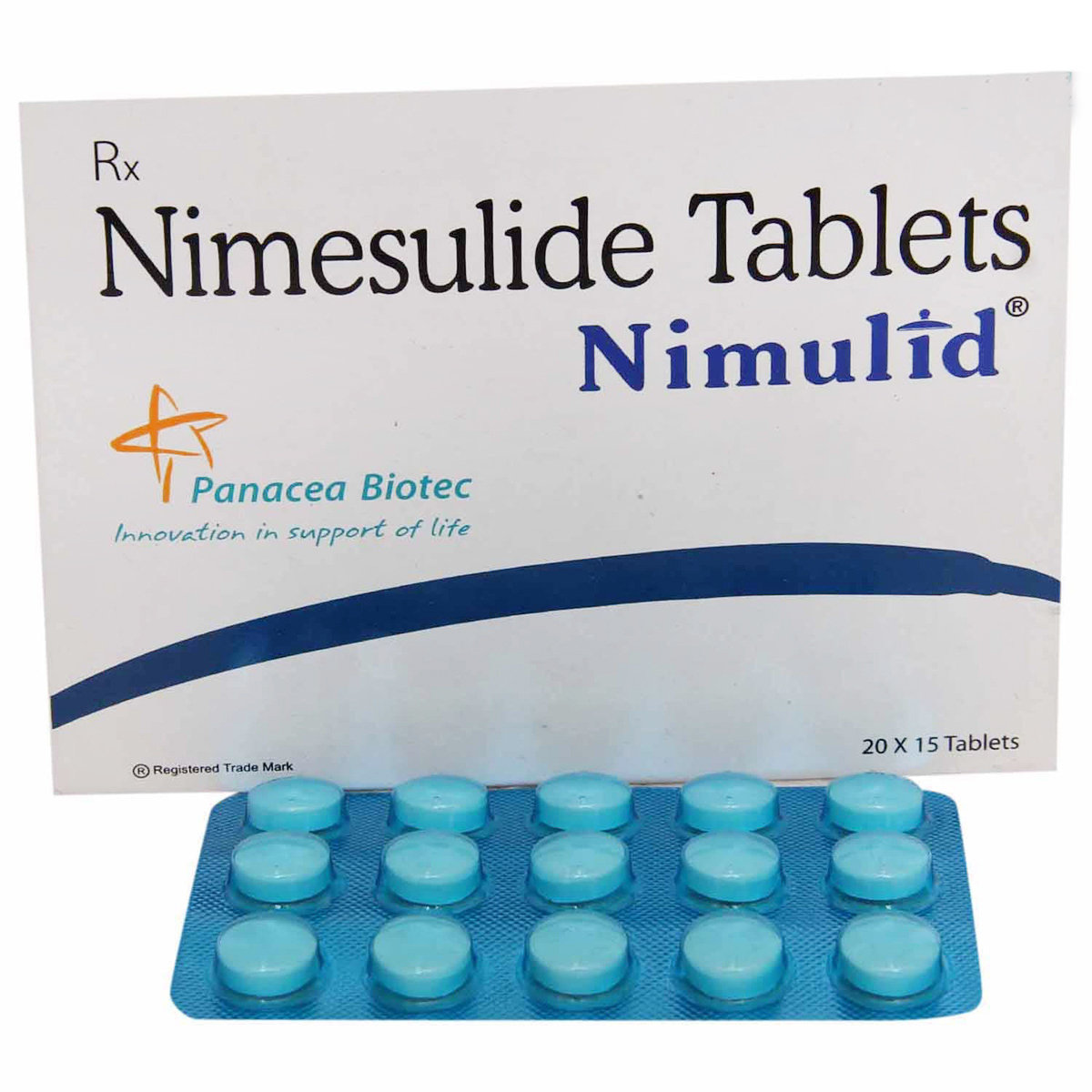 Nimulid Tablet 15's, Pack of 15 TABLETS Nimulid Tablet 15's, Pack of 15 TABLETS