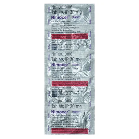 Nimocer 30 mg Tablet 10's