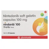 Nindanib 100 Soft Gelatin Capsule 10's, Pack of 10 CapsuleS
