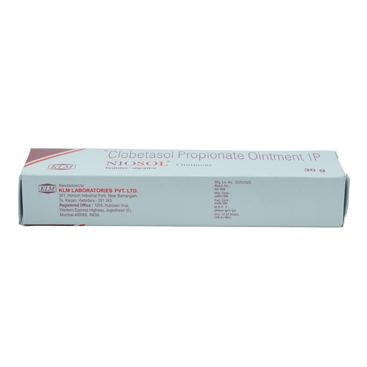 Niosol Ointment 30 gm Price, Uses, Side Effects, Composition - Apollo ...