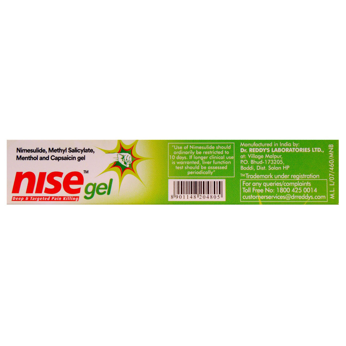 Nise Gel 30 gm, Pack of 1 GEL Nise Gel 30 gm, Pack of 1 GEL