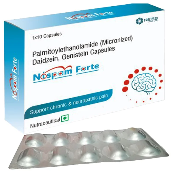 Nispam Forte Capsule 10's, Pack of 10