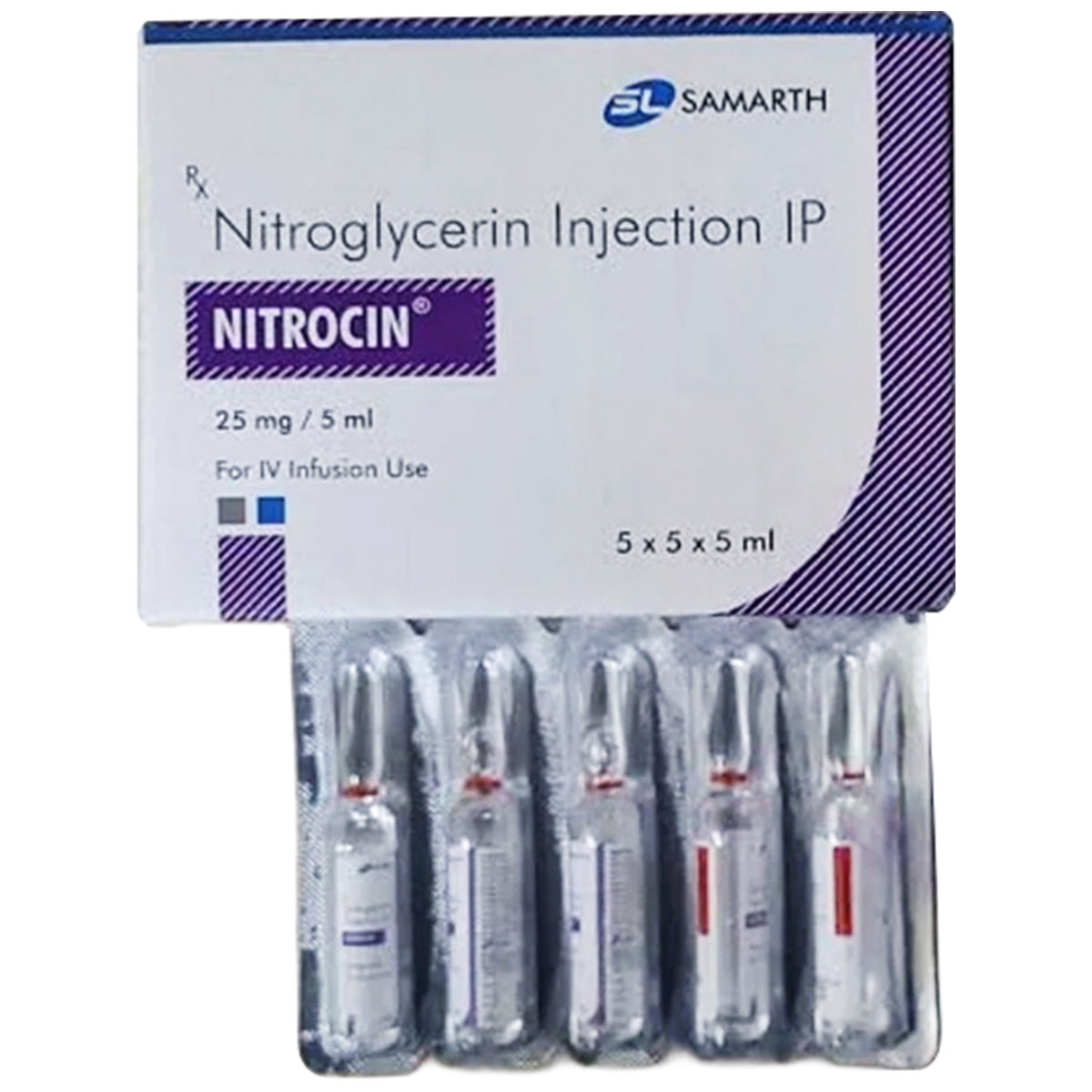 Nitrocin 25 mg Injection 5 ml Nitrocin 25 mg Injection 5 ml