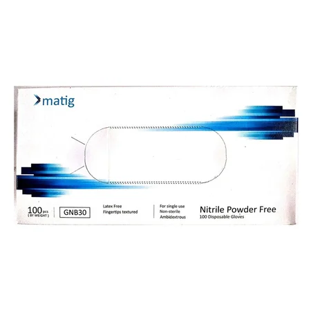 Nitrile Examination Gloves Matig-Small 100'S (Mun Health)