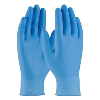 Nitrile Examination Gloves Matig-Large 100'S (Mun Health), Pack of 100