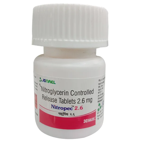 Nitropec 2.6 Tablet 30's