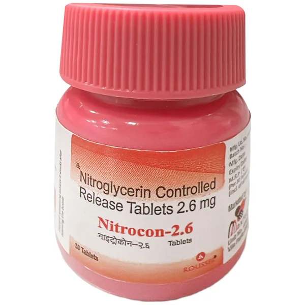 Nitrocon-2.6 Tablet 30's