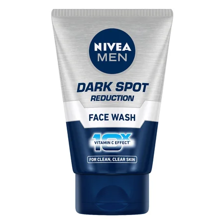 Nivea Men Dark Spot Reduction Face Wash 50 gm | With Ginko and Ginseng Extracts | 10X Vitamin C Effect For Clear Skin | Reduce Dark Spot | For All Skin Type