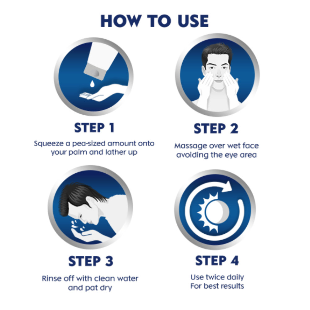 Nivea Men Dark Spot Reduction Face Wash 50 gm | With Ginko and Ginseng Extracts | 10X Vitamin C Effect For Clear Skin | Reduce Dark Spot | For All Skin Type, Pack of 1 Nivea Men Dark Spot Reduction Face Wash 50 gm | With Ginko and Ginseng Extracts | 10X Vitamin C Effect For Clear Skin | Reduce Dark Spot | For All Skin Type, Pack of 1