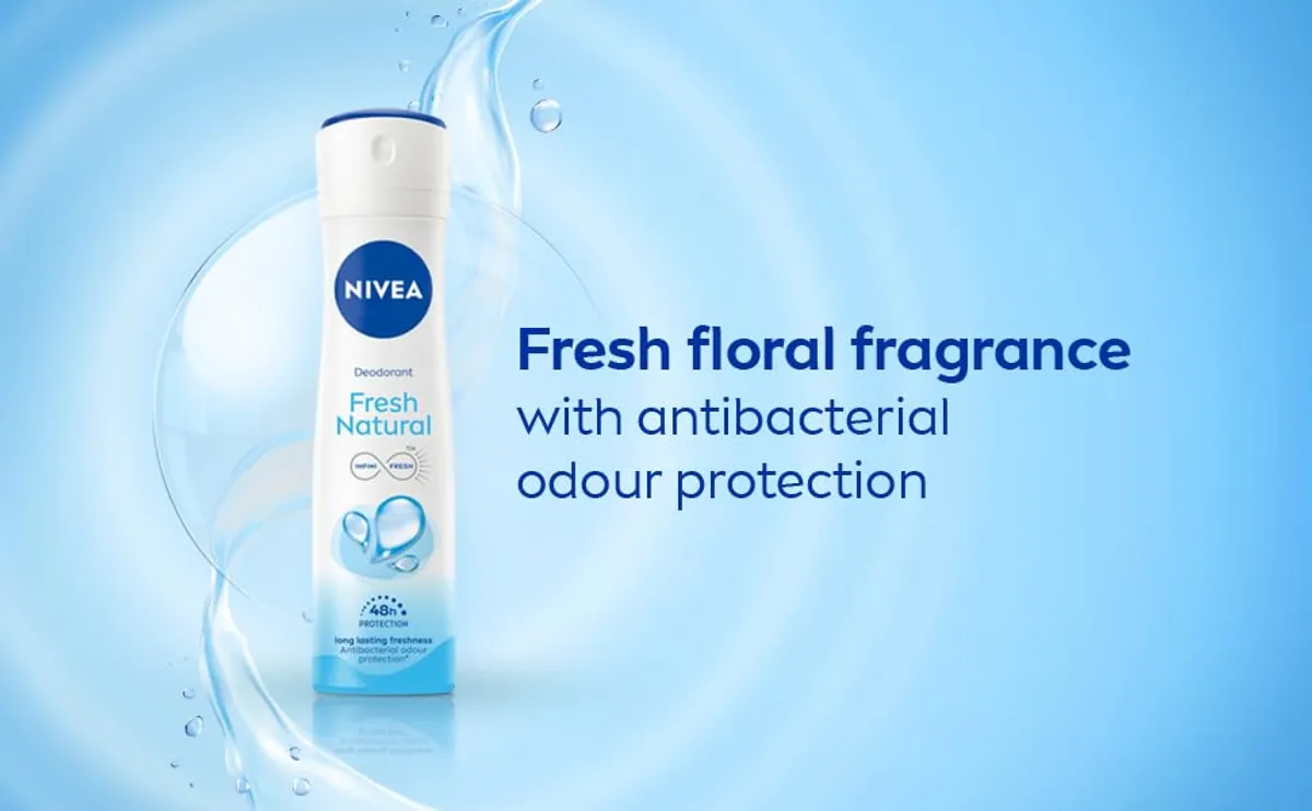 Nivea Fresh Natural Deodorant Spray, 150 ml - Main Image