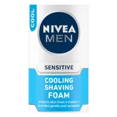 Nivea Men Sensitive Cooling Shaving Foam, 200 ml, Pack of 1