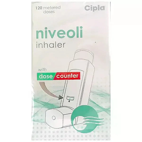 Niveoli Inhaler 120 mdi, Pack of 1 INHALER