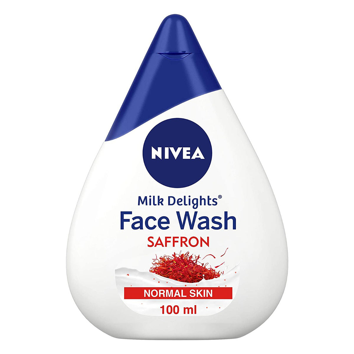 Buy Nivea Milk Delights Cleanses & Brightens Safrron Face Wash, 100 ml Online