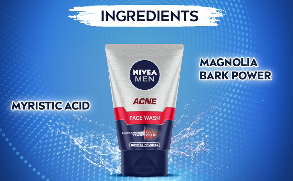 Nivea Men Acne Face Wash 50 gm Price Uses Side Effects