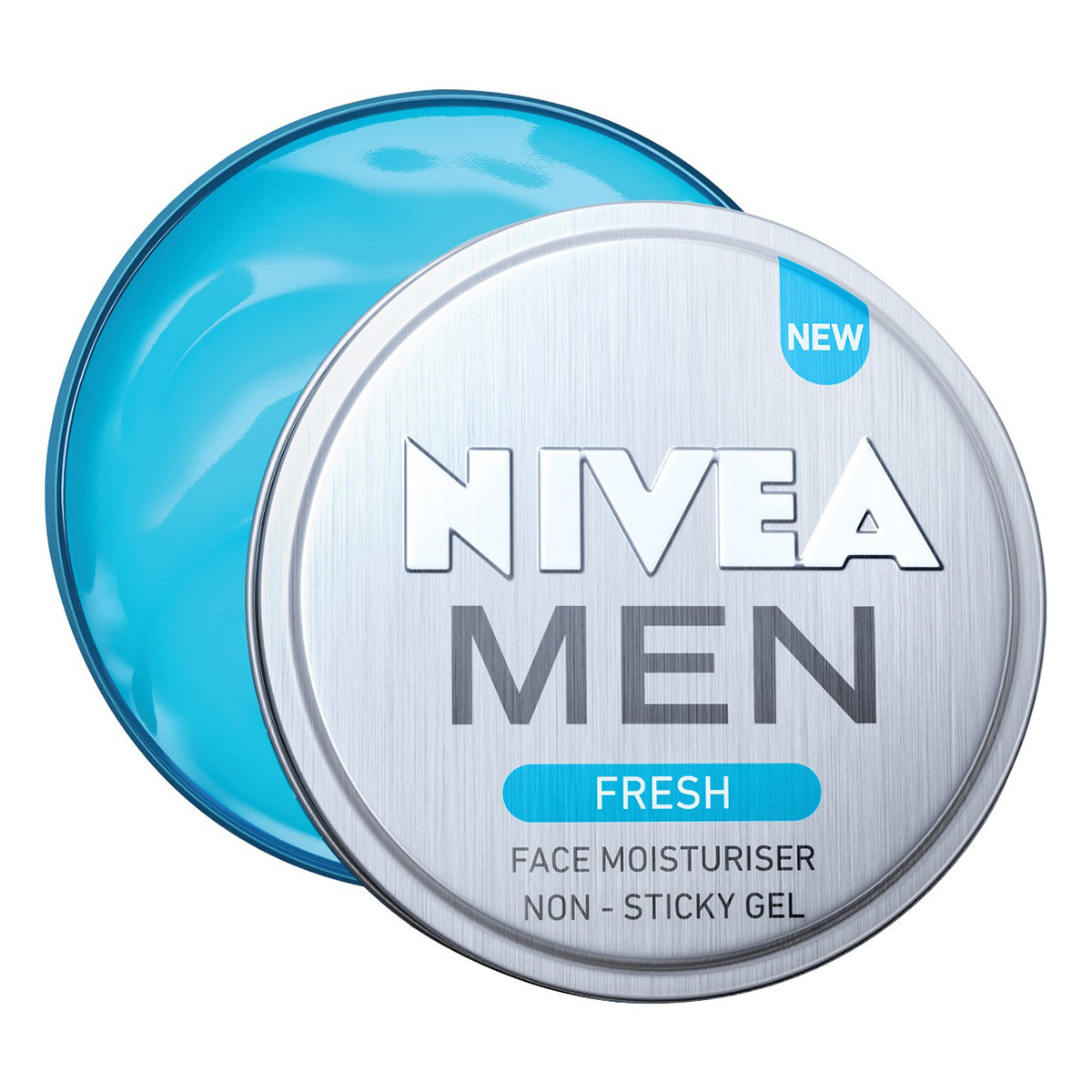 Nivea Men Fresh Face Moisturiser Gel 75 ml | Non Sticky Gel | Light Moisturiztion | For Men Only, Pack of 1 Nivea Men Fresh Face Moisturiser Gel 75 ml | Non Sticky Gel | Light Moisturiztion | For Men Only, Pack of 1