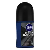 Nivea Men Deep Impact Freshness Roll On Deodorant, 50 ml, Pack of 1