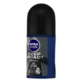 Nivea Men Deep Impact Freshness Roll On Deodorant, 50 ml, Pack of 1