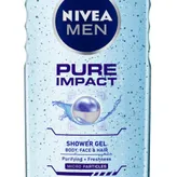 Nivea Men Pure Impact Shower Gel, 250 ml, Pack of 1