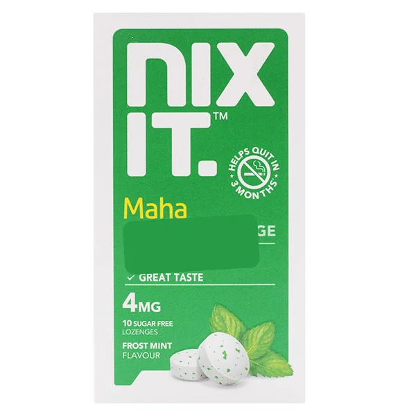 Nixit Frost Mint Nicotine Lozenge 4Mg, Pack of 1