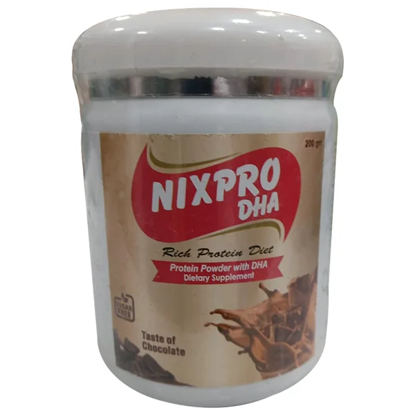 Nixpro Chocolate Flavour Powder, 200 gm
