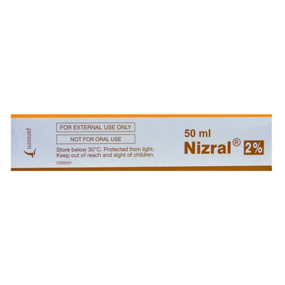 Nizral 2% Solution, 50 ml, Pack of 1 SHAMPOO