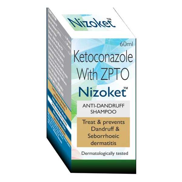 Nizoket Shampoo, 60 ml, Pack of 1 Shampoo