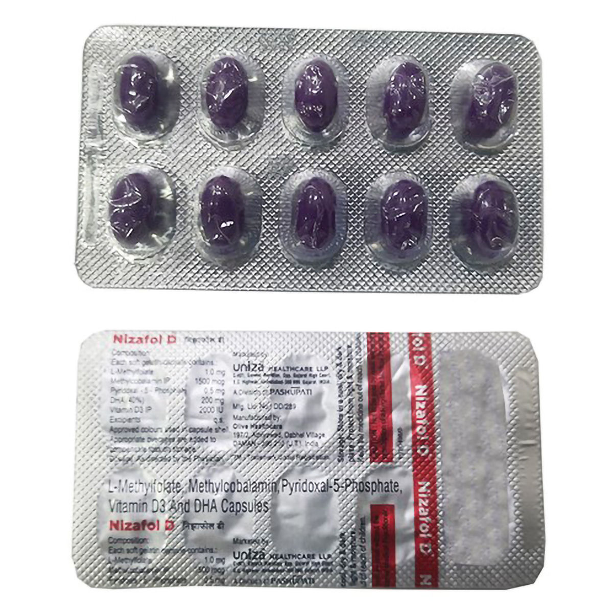 Buy Nizafol D Softgel Capsule 10's Online