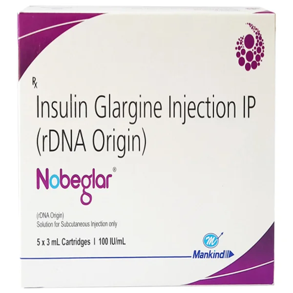 Nobeglar 100IU Cartridge 3 ml