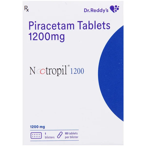 Nootropil 1200 Tablet 10's