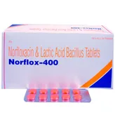 Norflox 400 Tablet 10's, Pack of 10 TABLETS