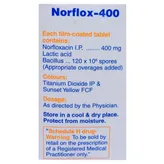 Norflox 400 Tablet 10's, Pack of 10 TABLETS