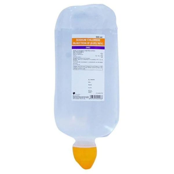 Normal Saline 0.9% Infusion 500 ml