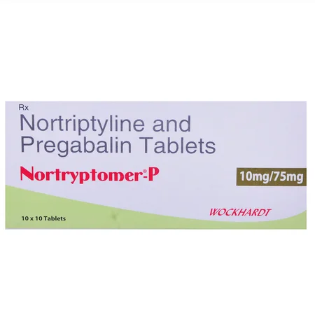 Nortryptomer-P 10 mg/75 mg Tablet 10's
