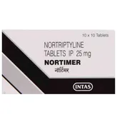 Nortimer 25 Tablet 10's, Pack of 10 TABLETS