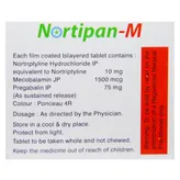 Nortipan-M Tablet 10's, Pack of 10 TabletS