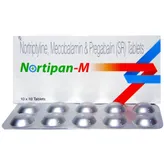 Nortipan-M Tablet 10's, Pack of 10 TabletS