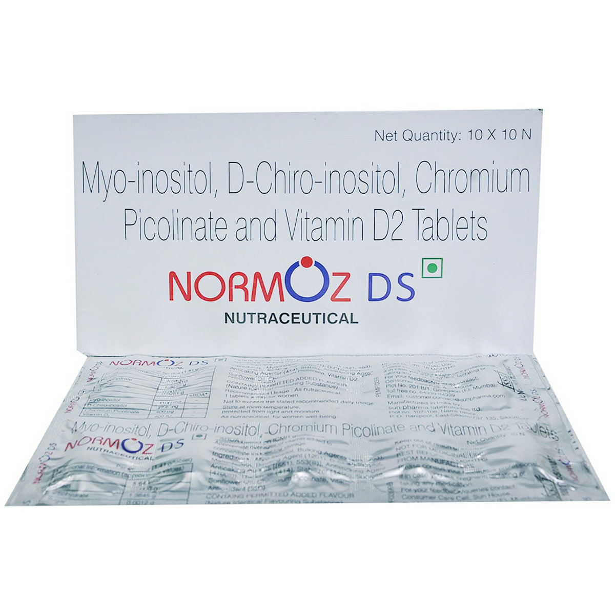 Normoz DS Tablet 10's, Pack of 10 Normoz DS Tablet 10's, Pack of 10