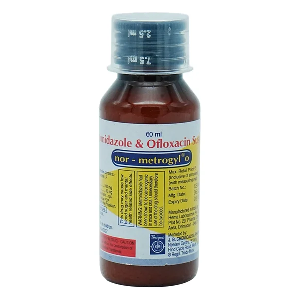 Nor-Metrogyl O  Suspension 60ml