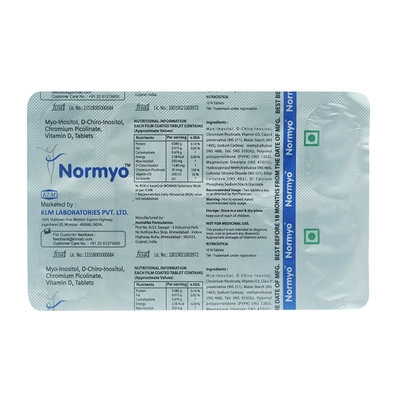 Normyo Tablet 10's, Pack of 10 TABLETS