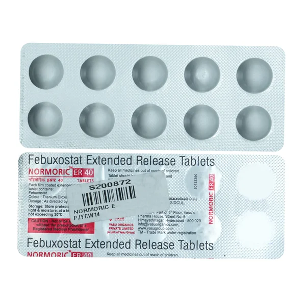 Normoric ER 40 Tablet 10's