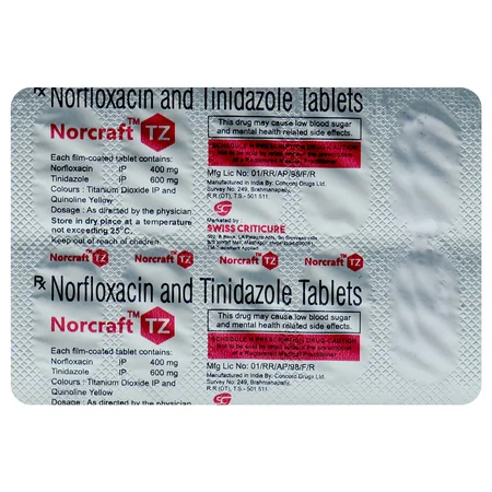 Norcraft TZ Tablet 10's