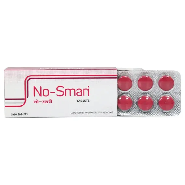 Ayurchem No-Smari, 10 Tablets, Pack of 10