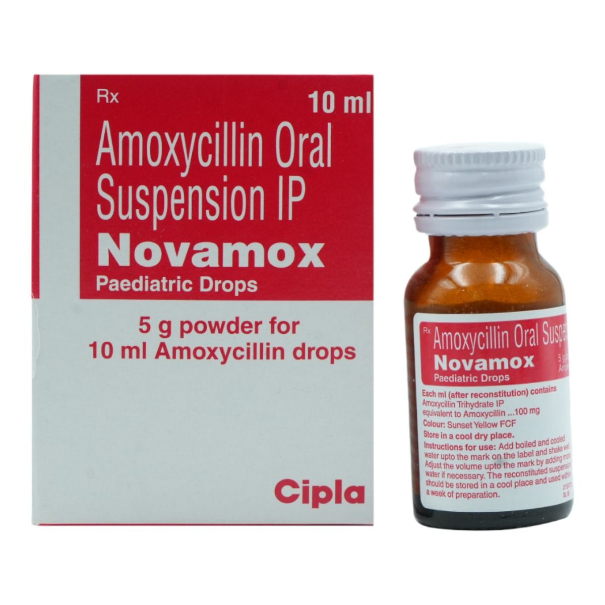 NOVAMOX DROPS 10ML Price, Uses, Side Effects, Composition - Apollo Pharmacy