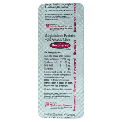 Novonerve Tablet 10's, Pack of 10 TABLETS