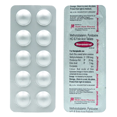 Novonerve Tablet 10's, Pack of 10 TABLETS