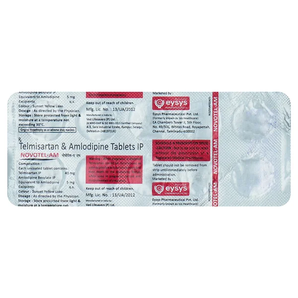 Novotel-AM Tablet 10's