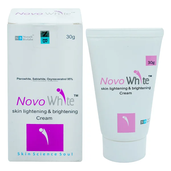 Novo White Skin Lightening & Brightening Cream 30 gm